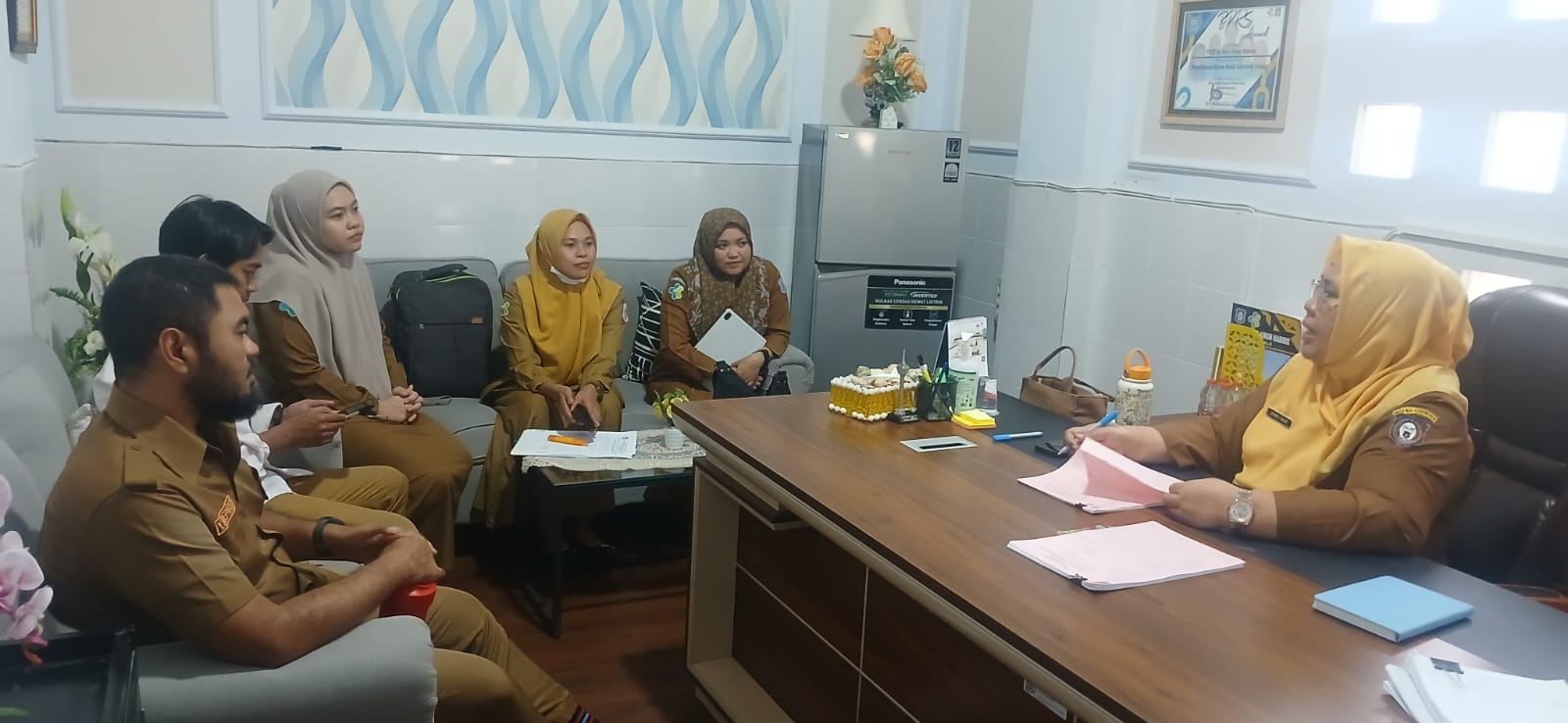 Dinkes P2KB Provinsi Gorontalo Laksanakan Monev Dana Perawatan JKN di RSUD Ainun Habibie